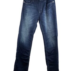 Signature by Levi Strauss Indigo Blue Jeans waistband